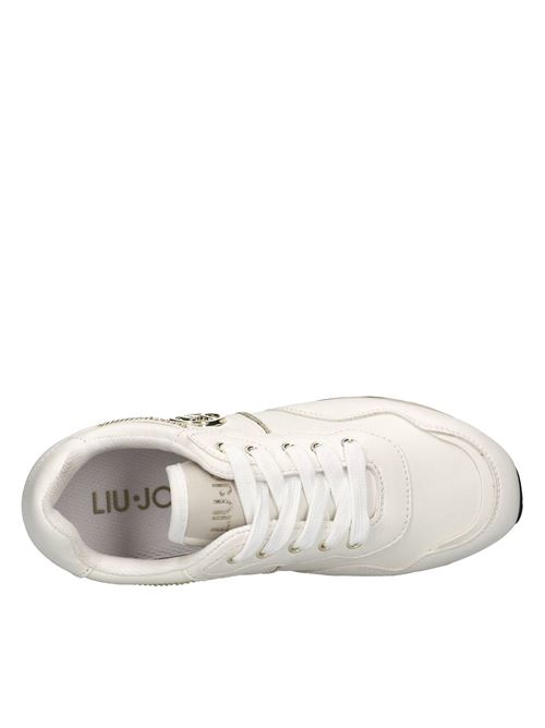 Sneakers in ecopelle LIU JO | LIU JO MAXI WONDER 810G SPREADINGBIANCO-ORO